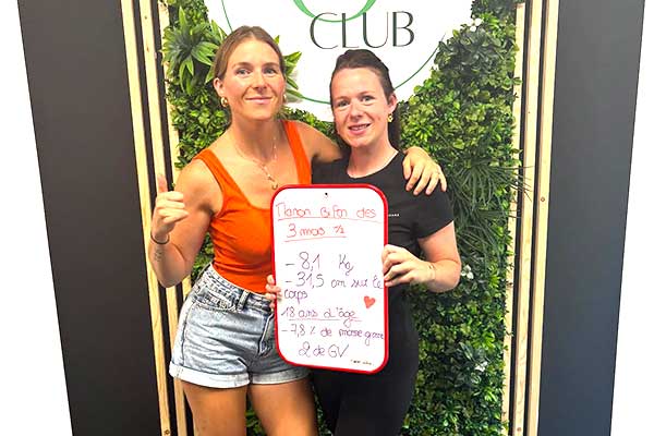 Perte de poids O Club Nutrition Plescop